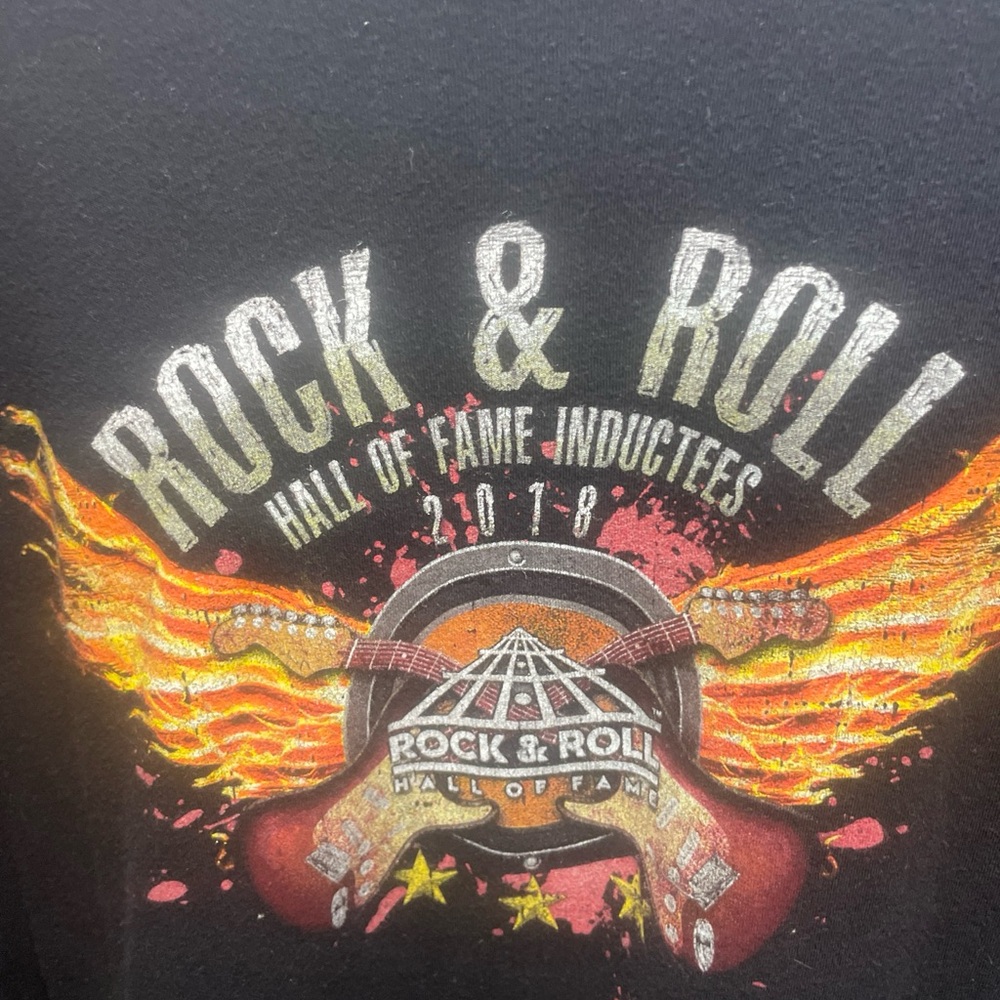 Rock and roll hall of fame tshirt